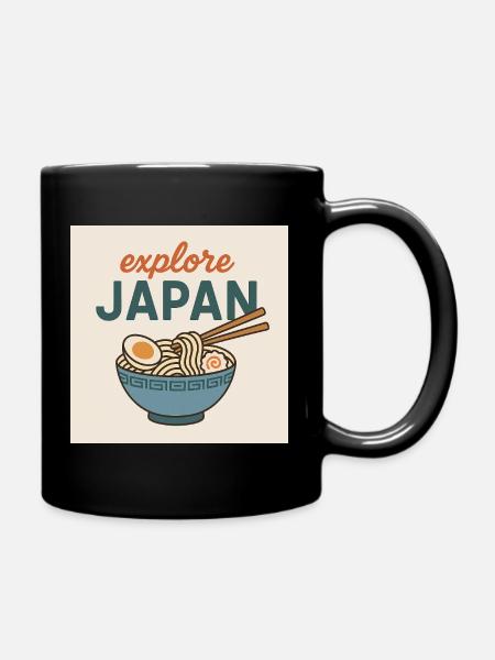 explore Japan Ramen - Mug uni - noir