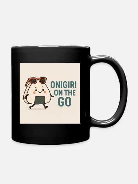 Onigiri on the Go - Mug uni - noir