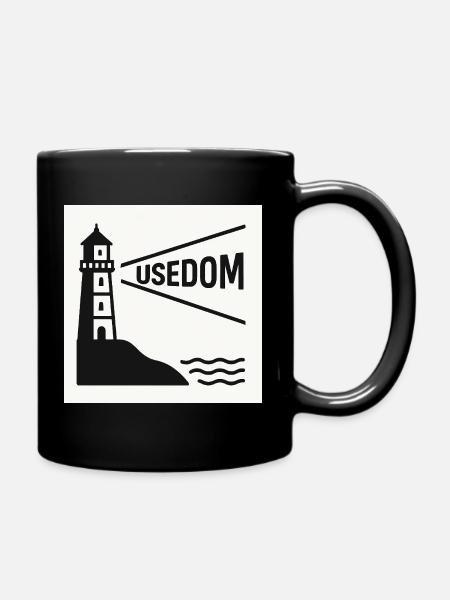Usedom - Full Colour Mug - black