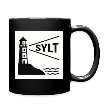 Sylt - Full Colour Mug - black - Right