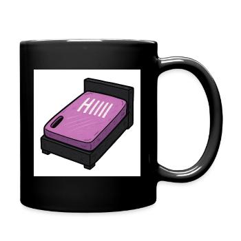 Short-term alarm with sleep mode - Full Colour Mug - black - Right