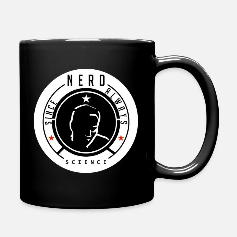 Nerd Science Logo T-Shirt - Mug uni - noir
