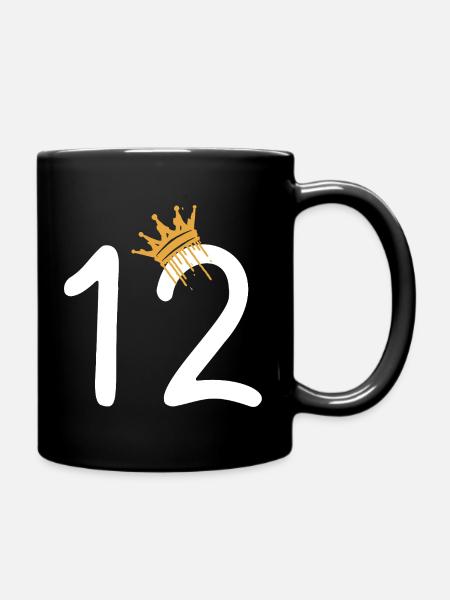 12 - Tasse einfarbig - Schwarz