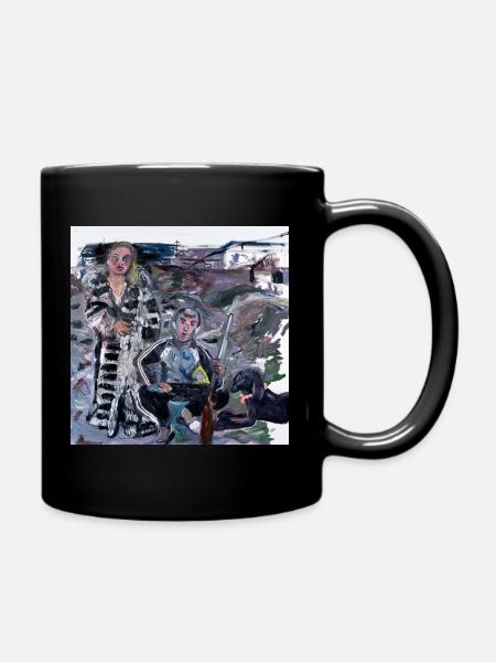 Couple - Tasse einfarbig - Schwarz