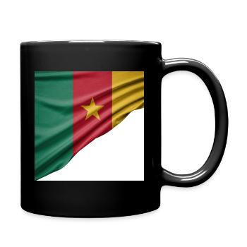 drapeaux du Cameroun - Mug uni - noir - Droite