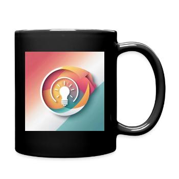 Illustration de créativité abstraite - Mug uni - noir - Droite