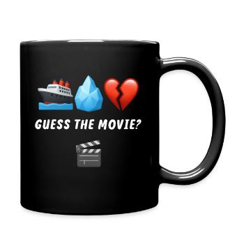 Emotionell Jojo och Isberg Motiv - Mug uni - noir - Droite