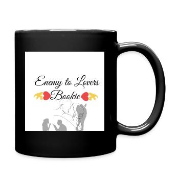 Enemy to lovers bookie design - Tasse einfarbig - Schwarz - Rechts