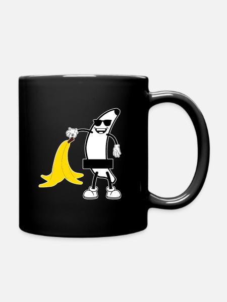 Party banana - Full Colour Mug - black