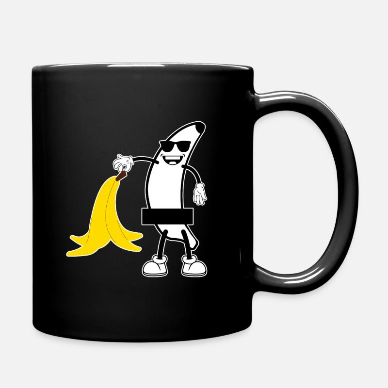 Party-Banane - Tasse einfarbig - Schwarz