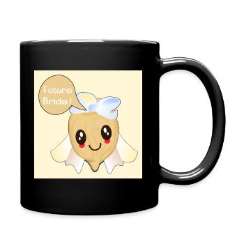 Kawaii Future Bride Pois Chiches - Mug uni - noir - Droite