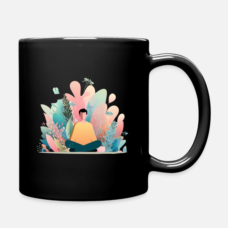 Self Care Club – Calme dans le chaos - Mug uni - noir