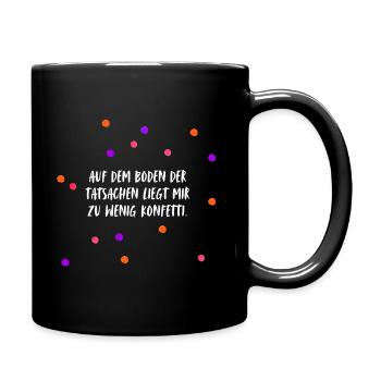 I'm not feeling down to earth enough... - Full Colour Mug - black - Right