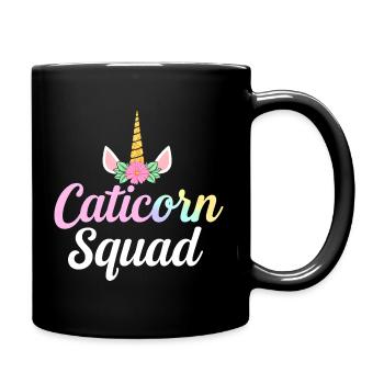 Caticorn Squad - Full Colour Mug - black - Right