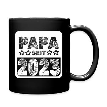 2023 - Tasse einfarbig - Schwarz - Rechts