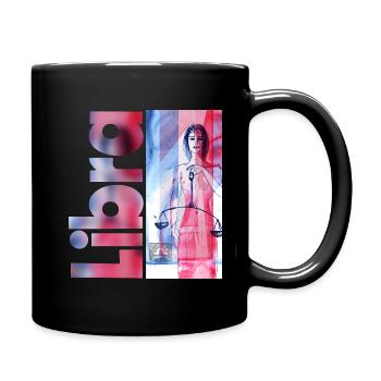 Zodiac sign Libra - Full Colour Mug - black - Right