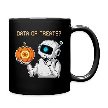 Data or Treats ? - Full Colour Mug - black - Right