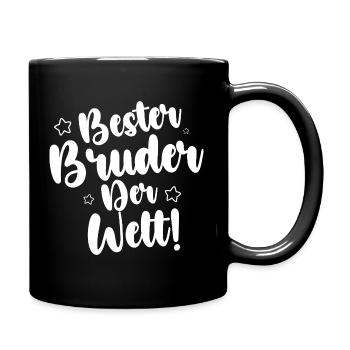 Best brother in the world - Full Colour Mug - black - Right