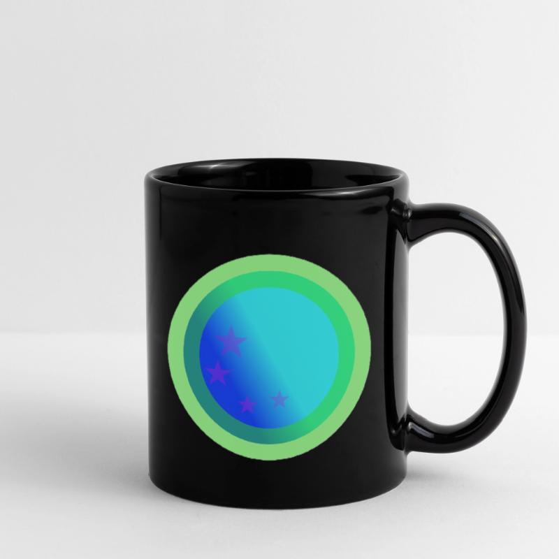 Conception de constellations bleues célestes Mug uni