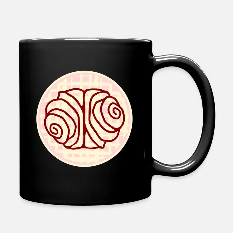 FRANZBRÖTCHEN GEBÄCK HAMBURGER STUDENTIN - Tasse einfarbig - Schwarz