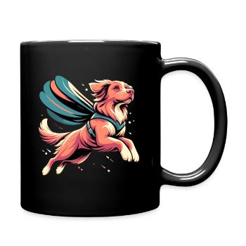 Super Dog Nova Scotia Duck Tolling Retriever - Full Colour Mug - black - Right