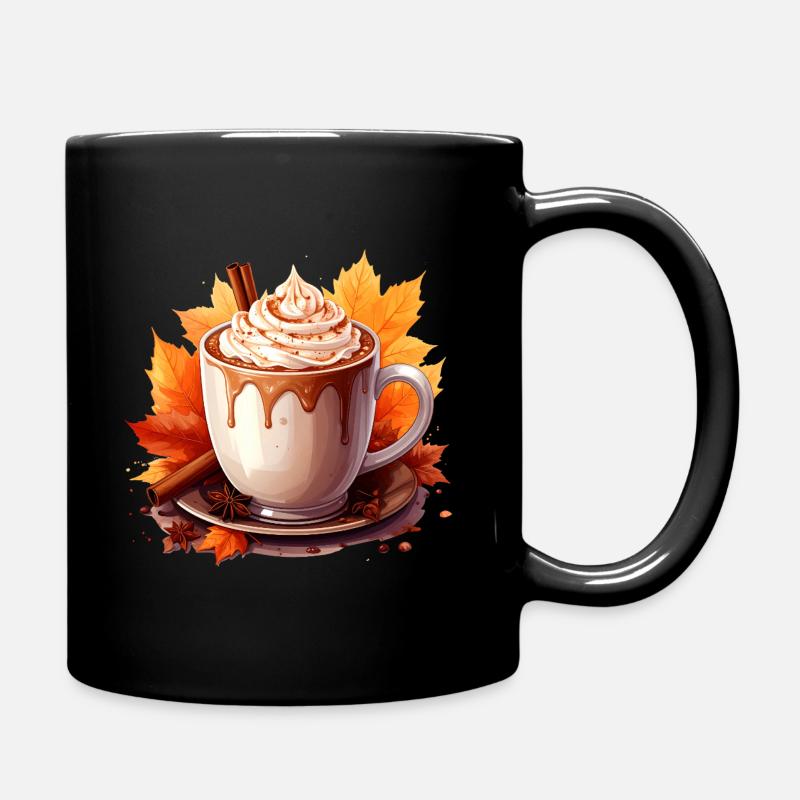 Cacao autunnale - Tazza monocolore - nero