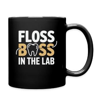 Dental Technician Precision   - Full Colour Mug - black - Right
