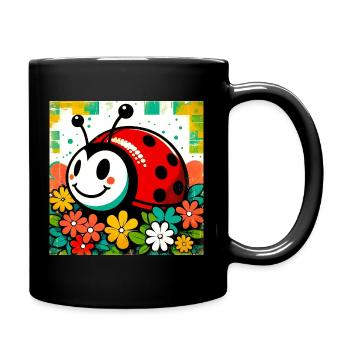 ladybird - Full Colour Mug - black - Right