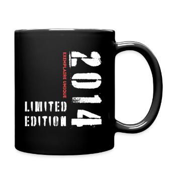 Limited Edition 2014 Exemplaire Unique - Mug uni - noir - Droite