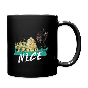 Nice Architecture sur la Promenade des Anglais - Mug uni - noir - Droite