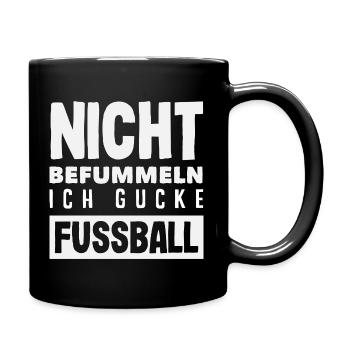 Funny Football Football Fan Gift - Full Colour Mug - black - Right