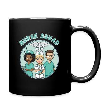 Infirmière Équipe médicale Reconnaissance des soins de santé - Mug uni - noir - Droite