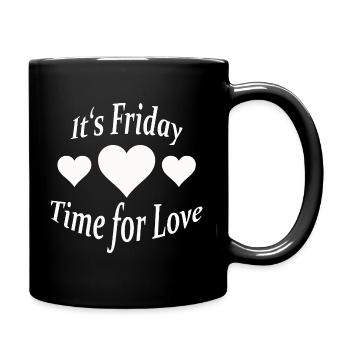 IT'S FRIDAY - Tasse einfarbig - Schwarz - Rechts