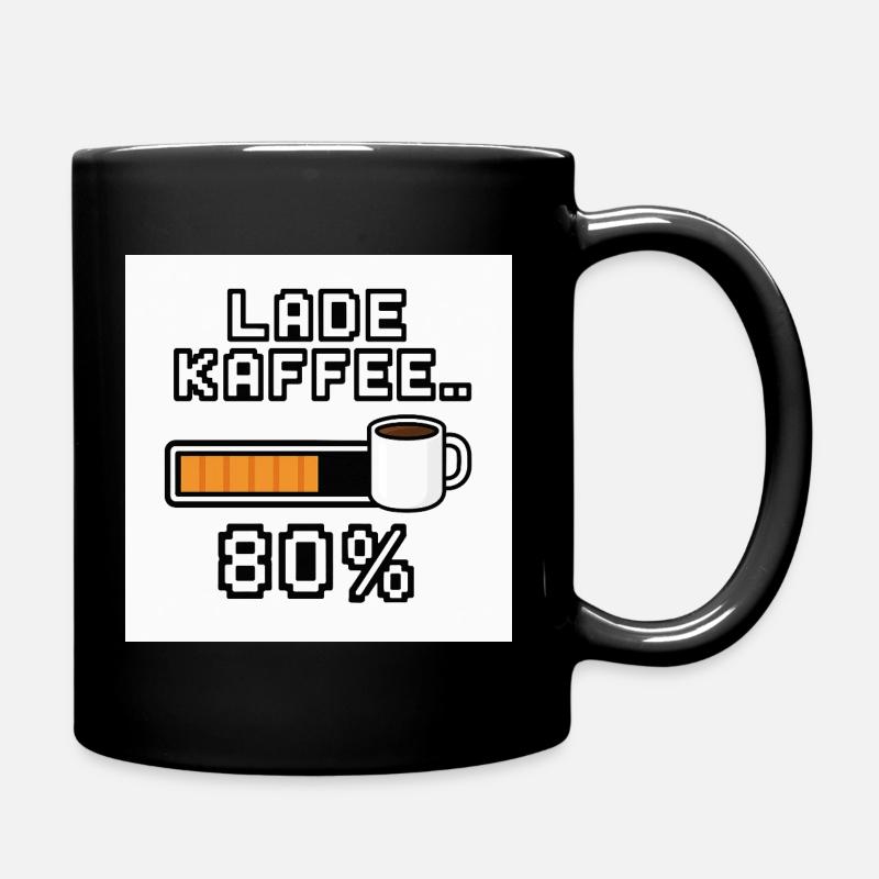 Charger le café 80 % - Mug uni - noir
