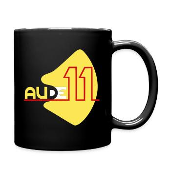 Logo of the Aude department 11 - Full Colour Mug - black - Right