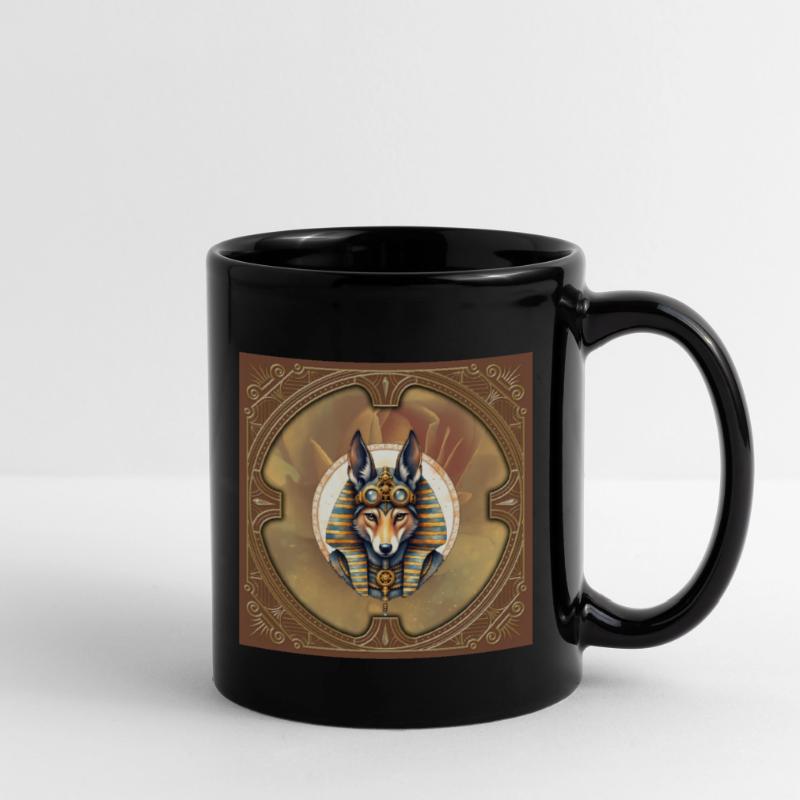 Steampunk Pharaoh Fox Full Colour Mug