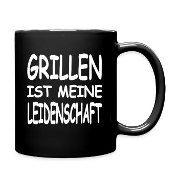 Grill - Full Colour Mug - black - Right