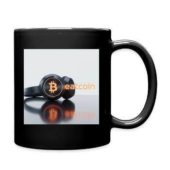 Beatcoin Kopfhörer Crypto Vibe - Tasse einfarbig - Schwarz - Rechts