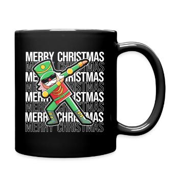 Christmas Nutcracker - Full Colour Mug - black - Right
