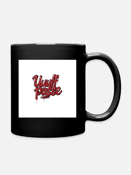 UffPasse Graffiti Lettrage - Mug uni - noir
