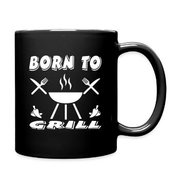 Griller - Mug uni - noir - Droite