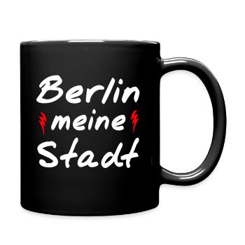 Berlin - Full Colour Mug - black - Right