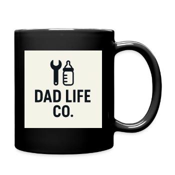 Bouteilles d’outils Dad Life Co - Mug uni - noir - Droite