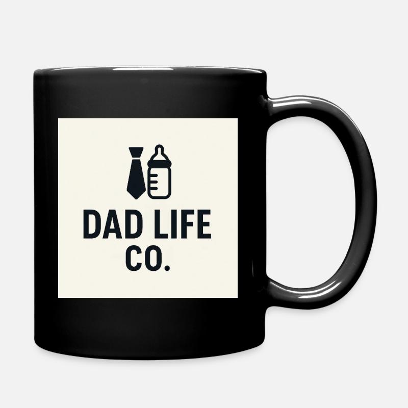 Bouteilles de bureau Dad Life Co - Mug uni - noir