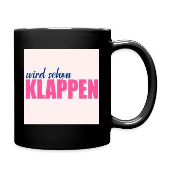 Will work out Optimism - Full Colour Mug - black - Right