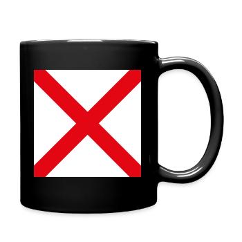 I_Require_Assistance_Flag - Mug uni - noir - Droite