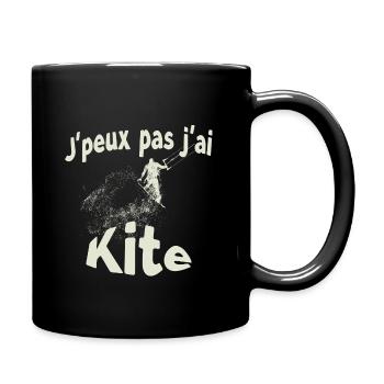 I can't I kite - Full Colour Mug - black - Right