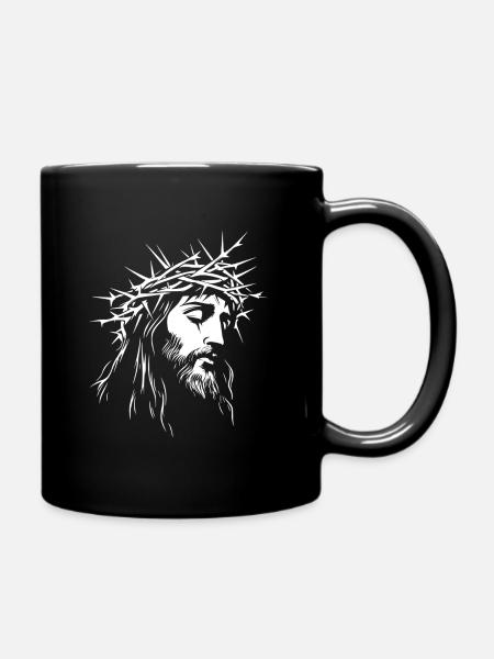 Jésus-Christ Dieu chrétien - Mug uni - noir