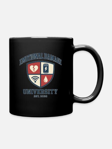 Dommages émotionnels à l’université - Mug uni - noir