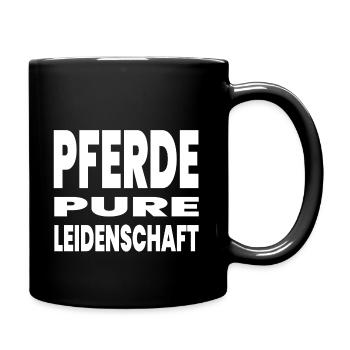horses - Full Colour Mug - black - Right
